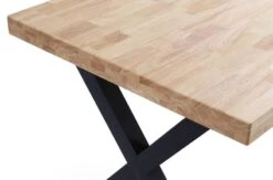 Table à Manger Fixe X-LOFT Bois De Chêne -Mobilier De Maison 01b4d20a8d3944029d1d3581bfa72eae