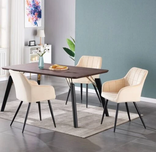 2 Chaises De Salle à Manger Camden -Mobilier De Maison 02380c5646e544aaad0c160b3b4ddb82