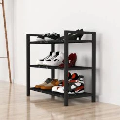 Étagère à Chaussures Sømna à 3 Niveaux -Mobilier De Maison 03a8511cfa814da7af219af29cf5a007