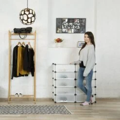 Meuble à Chaussures Avec 10 Casiers -Mobilier De Maison 03c9f2d32f564e8cbc57058bedde0fe4