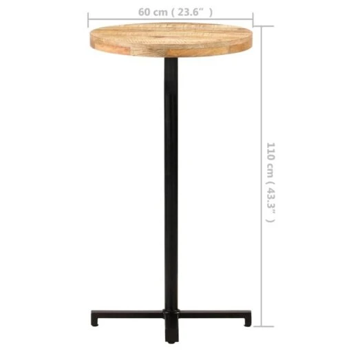 VIDAXL Table De Bar -Mobilier De Maison 03f2a775f0924ee99a8aed77307ede2e