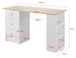 Bureau Lemberg Avec 3 Tiroirs -Mobilier De Maison 0642df06d87b47e989abccd8d0ffb942.cropped 37 298 1958 1488.processed