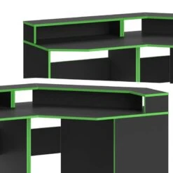 Bureau Ordinateur Kron Noir/Vert Set 5 -Mobilier De Maison 0880c8555a3947618804a4da9e0e126c