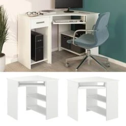 Bureau D'angle Pour Ordinateur Odin -Mobilier De Maison 08897908d56a43869423f76a0c9c5708