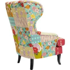 Fauteuil Wing Patchwork -Mobilier De Maison 0ba6f39c26494dfbb6da58f7f57b2f7e