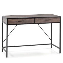 Bureau Tulum 2 Rayons, 110 Cm -Mobilier De Maison 0e9e3872625a44c4b3491bfcd4eb9c28