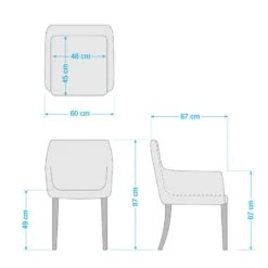 Chaise à Accoudoirs Austin -Mobilier De Maison 1000008143 201013 14324500014 SKETCH DETAILS P000000001000008143 sketch