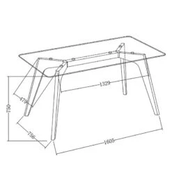 Table Napole -Mobilier De Maison 1000008525 191106 17193600001 SKETCH DETAILS P000000001000008525 sketch