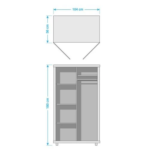 Armoire à Vêtements Hedda -Mobilier De Maison 1000051585 180706 08074013 GALLERYIMAGES P000000001000051585