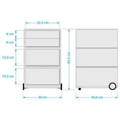 Caisson à Roulettes EasyBox II -Mobilier De Maison 1000071337 220107 144343000511 SKETCH DETAILS P000000001000071337 sketch