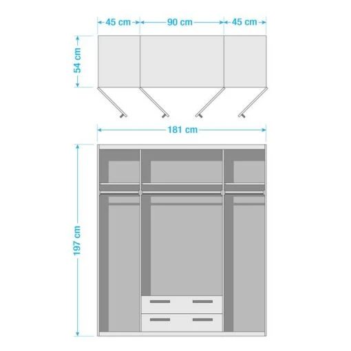 Armoire à Portes Battantes Case III -Mobilier De Maison 1000076592 190219 17392400004 GALLERYIMAGES P000000001000076592