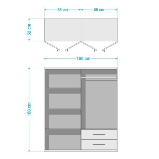 Armoire à Portes Battantes Rasant-Extra -Mobilier De Maison 1000079649 220826 500 SKETCH DETAILS P000000001000079649 sketch