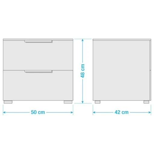 Table De Chevet SKØP X2 -Mobilier De Maison 1000081467 211221 1404510000507 SKETCH DETAILS P000000001000081467 sketch