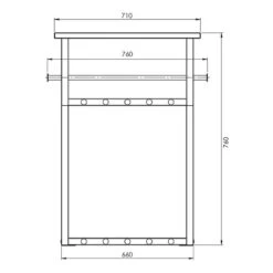 Porte-manteau Mural Norton II -Mobilier De Maison 1000131950 230322 500 SKETCH DETAILS P000000001000131950 sketch