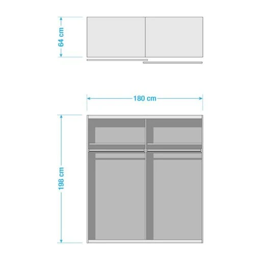 Armoire à Portes Coulissantes Cardiff -Mobilier De Maison 1000151778 200925 12091300004 SKETCH DETAILS P000000001000151778 sketch