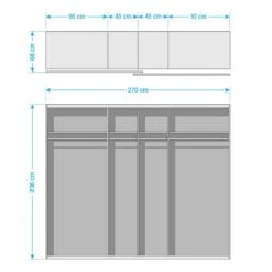 Armoire à Portes Coulissantes SKØP Pure -Mobilier De Maison 1000154685 190204 12424700211 GALLERYIMAGES P000000001000154685