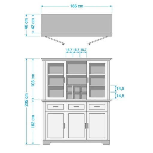 Vaisselier Jasmund -Mobilier De Maison 1000165519 190405 14520600032 GALLERYIMAGES P000000001000165519