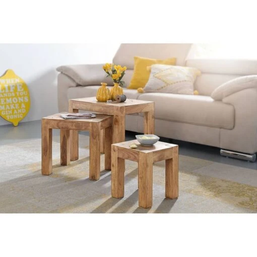 Tables Gigognes Woodfin (lot De 3) -Mobilier De Maison 1000194211 200108 10050200050 MOOD DETAILS P000000001000194211 mood