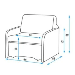 Fauteuill Convertible Disley IV -Mobilier De Maison 1000196200 200623 18433700014 SKETCH DETAILS P000000001000196200 sketch