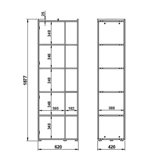 Armoire De Bureau Austin II -Mobilier De Maison 1000197002 191203 06445900081 SKETCH DETAILS P000000001000197002 sketch