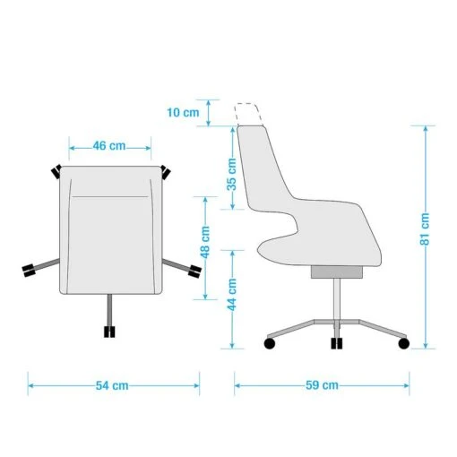 Chaise De Bureau Luumaki -Mobilier De Maison 1000210873 200814 11094000081 SKETCH DETAILS P000000001000210873 sketch