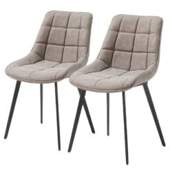 Chaises Capitonnées Kellia (lot De 2) -Mobilier De Maison 1000216165 200623 13434200046 IMAGE P000000001000216165