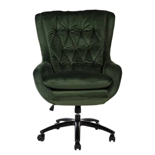 Fauteuil De Bureau Bracon Velours -Mobilier De Maison 1000218357 220330 030 DETAILS P000000001000218357