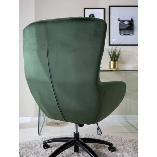 Fauteuil De Bureau Bracon Velours -Mobilier De Maison 1000218357 220531 021 MOOD DETAILS P000000001000218357 mood