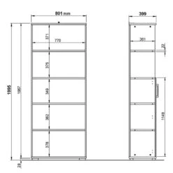 Armoire De Bureau GW-Profi 2.0 II -Mobilier De Maison 1000222872 200821 11194700065 SKETCH DETAILS P000000001000222872 sketch