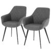 Chaises à Accoudoirs Amira II (lot De 2) -Mobilier De Maison 1000225985 200917 06364100040 IMAGE P000000001000225985