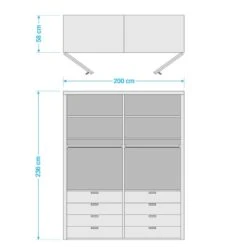 Armoire à Portes Pliantes Loft II -Mobilier De Maison 1000233740 210623 13051000089 SKETCH DETAILS P000000001000233740 sketch