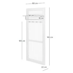 Porte-manteau Mural CANEE -Mobilier De Maison 1000242159 230830 500 SKETCH DETAILS P000000001000242159 sketch