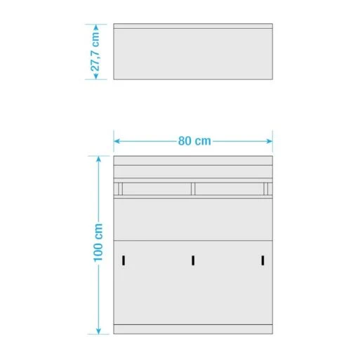 Ensemble D’entrée Buzan III (4 éléments) -Mobilier De Maison 1000250958 210827 17032500006 SKETCH DETAILS P000000001000250958 sketch