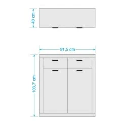 Ensemble D’entrée Buzan III (4 éléments) -Mobilier De Maison 1000250958 210827 17032500008 SKETCH DETAILS P000000001000250958 sketch