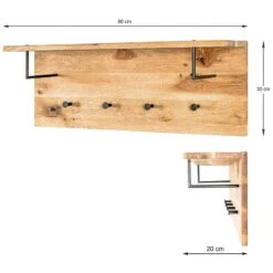 Porte-manteau Mural Oderen -Mobilier De Maison 1000252680 210325 08132400072 SKETCH DETAILS P000000001000252680 sketch