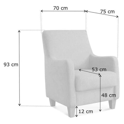 Fauteuil Baulon -Mobilier De Maison 1000253749 210419 14562000210 SKETCH DETAILS P000000001000253749 sketch