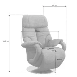 Fauteuil Relax Foulbec -Mobilier De Maison 1000254166 210426 12293700071 SKETCH DETAILS P000000001000254166 sketch