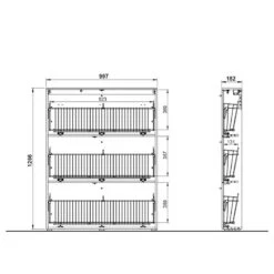 Meuble à Chaussures Utah II -Mobilier De Maison 1000266182 210521 08173500098 SKETCH DETAILS P000000001000266182 sketch