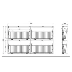 Ensemble D’entrée Utah II (4 éléments) -Mobilier De Maison 1000266202 210521 10000400148 SKETCH DETAILS P000000001000266202 sketch