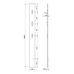 Ensemble D’entrée Utah II (4 éléments) -Mobilier De Maison 1000266202 210521 10000400149 SKETCH DETAILS P000000001000266202 sketch