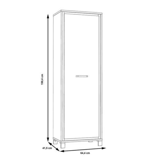 Armoire D’entrée Egan I -Mobilier De Maison 1000270242 210609 06160100235 SKETCH DETAILS P000000001000270242 sketch