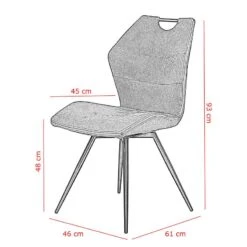 Chaise Capitonnée Theres -Mobilier De Maison 1000275597 210622 10223800017 SKETCH DETAILS P000000001000275597 sketch