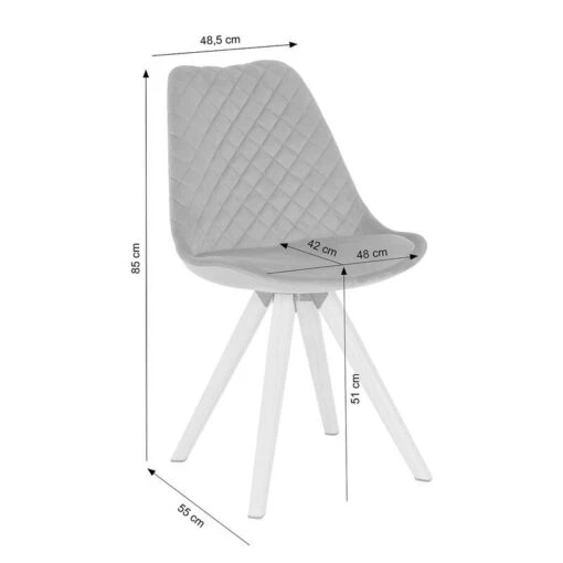 Chaises Capitonnées Taskan II (lot De 2) -Mobilier De Maison 1000281521 220104 150652000517 SKETCH DETAILS P000000001000281521 sketch