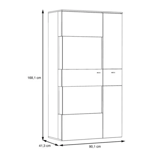 Vitrine Corey -Mobilier De Maison 1000282746 211109 144355000581 SKETCH DETAILS P000000001000282746 sketch