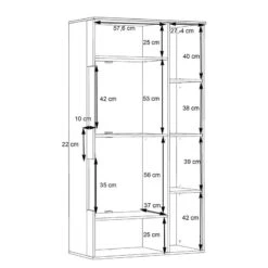 Vitrine Corey -Mobilier De Maison 1000282746 211109 144355000583 SKETCH DETAILS P000000001000282746 sketch