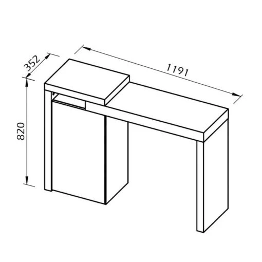 Bureau Detroit -Mobilier De Maison 1000289237 210902 12454800008 SKETCH DETAILS P000000001000289237 sketch