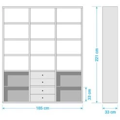 Étagère De Bureau Emporio V -Mobilier De Maison 1000289362 211012 154207000534 SKETCH DETAILS P000000001000289362 sketch