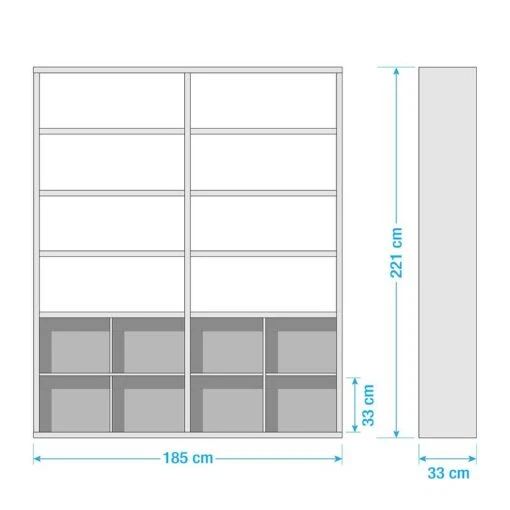 Étagère De Bureau Emporio II -Mobilier De Maison 1000289374 211012 154209000551 SKETCH DETAILS P000000001000289374 sketch