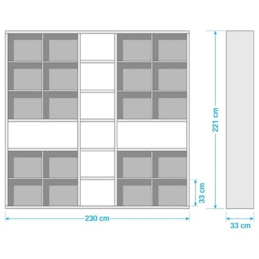 Armoire De Bureau Emporio VI -Mobilier De Maison 1000289375 211012 154209000556 SKETCH DETAILS P000000001000289375 sketch