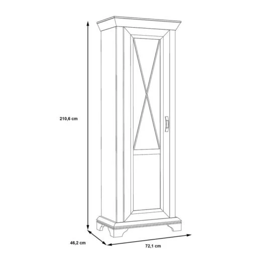 Armoire D’entrée Kimbark -Mobilier De Maison 1000295061 210924 143045000521 SKETCH DETAILS P000000001000295061 sketch